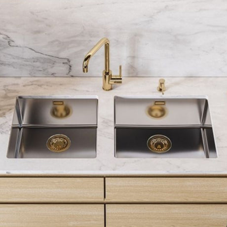 Alveus Kombino 30 Undermount Sink for 450mm Cabinet in Single Bowl Stainless Steel Life Style