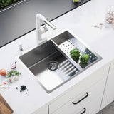 Alveus Kombino 50 Undermount Sink For 600mm Cabinet In Single Bowl Stainless Steel Life Style