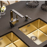 Alveus Laguna Monarch Kitchen Tap with Single Lever in Anthracite Life Style