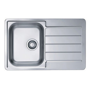 Alveus Line 80 Inset Sink for 450mm Cabinet in One and Half Bowl Stainless Steel