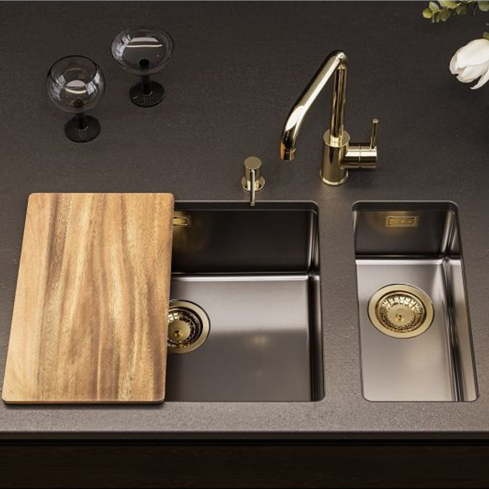 Alveus Monarch Kombino 10 Undermount Sink for 300mm Cabinet in Single Bowl Life Style