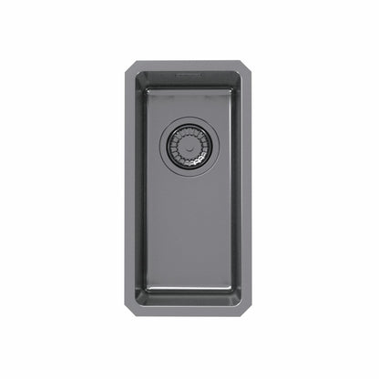 Alveus Monarch Kombino 10 Undermount Sink For 300mm Cabinet In Single Bowl Anthracite 1122671N