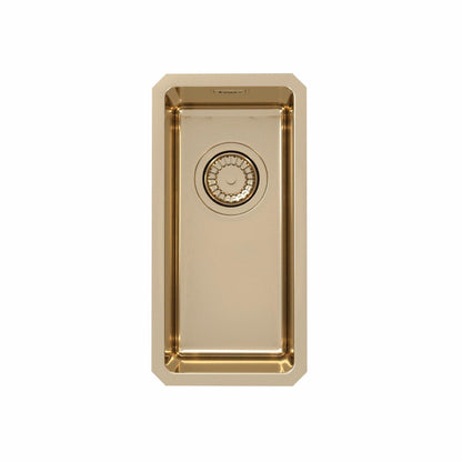 Alveus Monarch Kombino 10 Undermount Sink For 300mm Cabinet In Single Bowl Bronze 1122672N