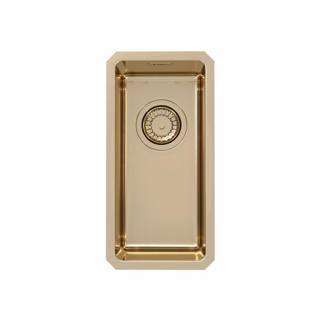 Alveus Monarch Kombino 10 Undermount Sink For 300mm Cabinet In Single Bowl Bronze 1122672N