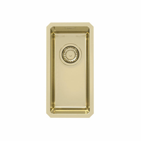 Alveus Monarch Kombino 10 Undermount Sink For 300mm Cabinet In Single Bowl Gold 1120360N