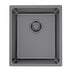 Alveus Monarch Kombino 20 Undermount Sink for 400mm Cabinet in Single Bowl Anthracite