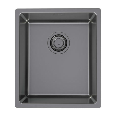 Alveus Monarch Kombino 20 Undermount Sink For 400mm Cabinet In Single Bowl Anthracite 1124289N