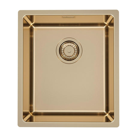 Alveus Monarch Kombino 10 Undermount Sink For 400mm Cabinet In Single Bowl Bronze 1124288N