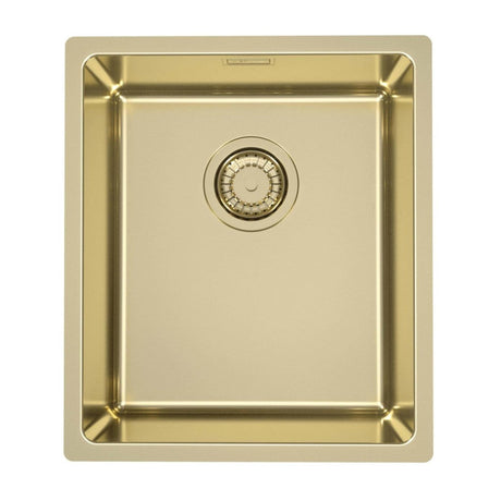 Alveus Monarch Kombino 10 Undermount Sink For 400mm Cabinet In Single Bowl Gold 1124283N