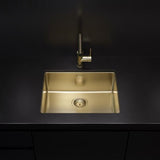 Alveus Monarch Kombino 50 Undermount Sink for 600mm Cabinet in Single Bowl Gold Life Style