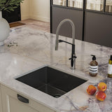 Alveus Monarch Kombino 50 Undermount Sink For 600mm Cabinet In Single Bowl Bronze 1122674N Lifestyle