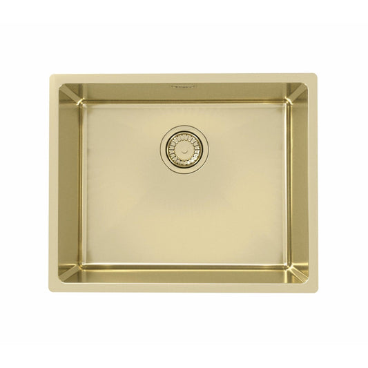 Alveus Monarch Kombino 50 Undermount Sink For 600mm Cabinet In Single Bowl Gold 1120361N