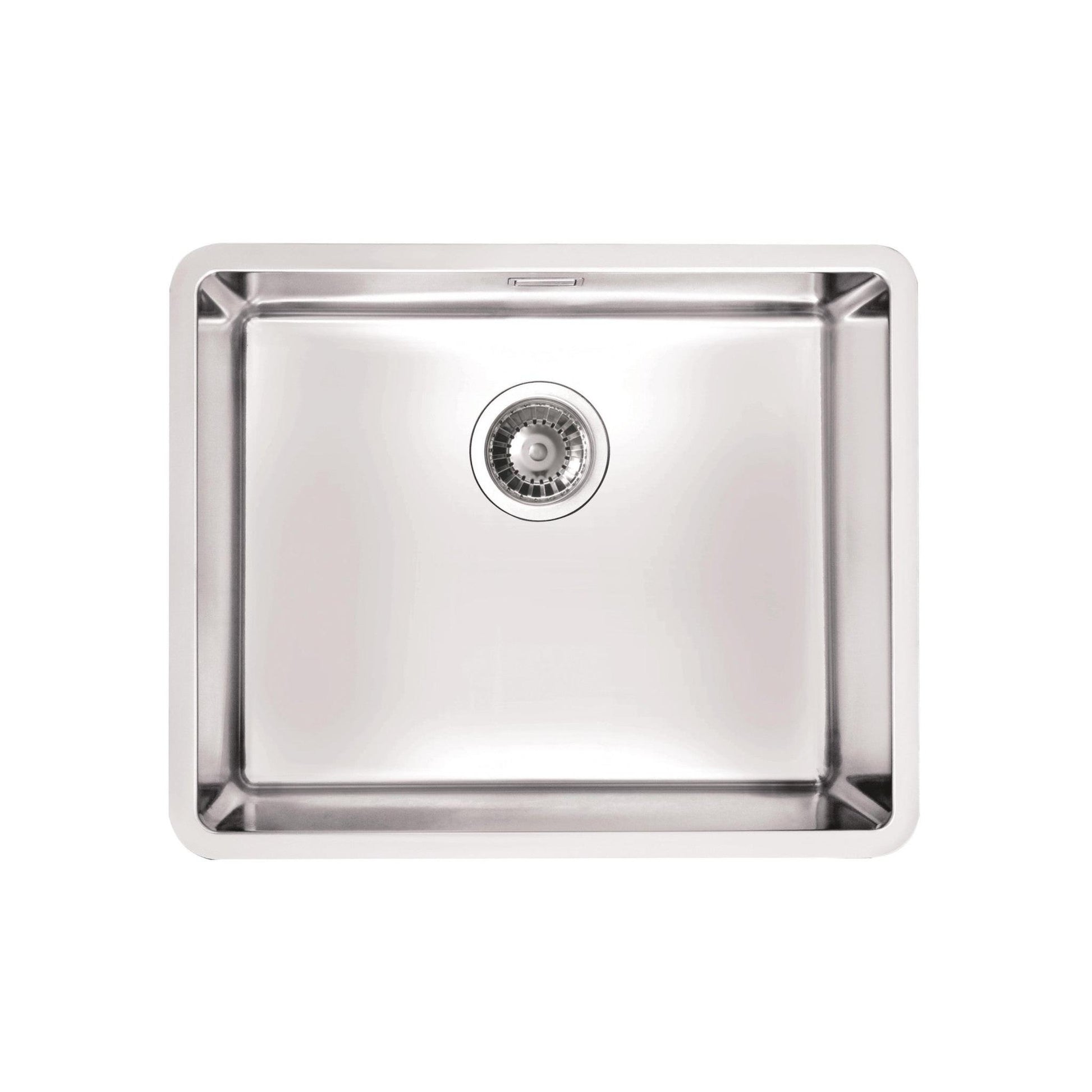 Alveus Monarch Kombino 50 Undermount Sink For 600mm Cabinet In Single Bowl Stainless Steel 1100237N