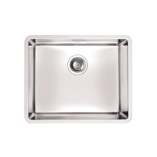 Alveus Monarch Kombino 50 Undermount Sink For 600mm Cabinet In Single Bowl Stainless Steel 1100237N