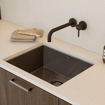 Alveus Monarch Kombino 50 Undermount Sink For 600mm Cabinet In Single Bowl Stainless Steel 1100237N Lifestyle
