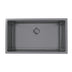 Alveus Monarch Quadrix 60 Sink For 800-900mm Cabinet In Single Bowl Anthracite