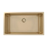 Alveus Monarch Quadrix 60 Sink For 800-900mm Cabinet In Single Bowl Bronze