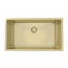 Alveus Monarch Quadrix 60 Sink For 800-900mm Cabinet In Single Bowl Gold