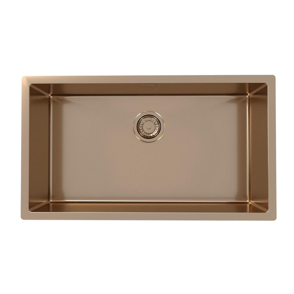 Alveus Monarch Quadrix 60 Sink for 800-900mm Cabinet in Single Bowl Copper