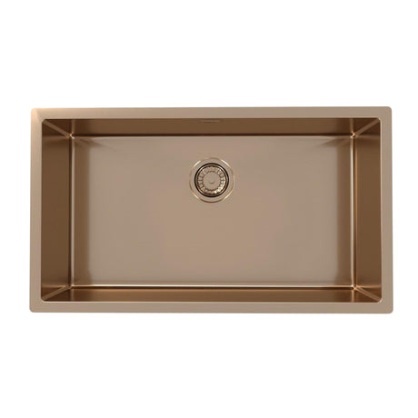 Alveus Monarch Quadrix 60 Sink for 800-900mm Cabinet in Single Bowl Copper