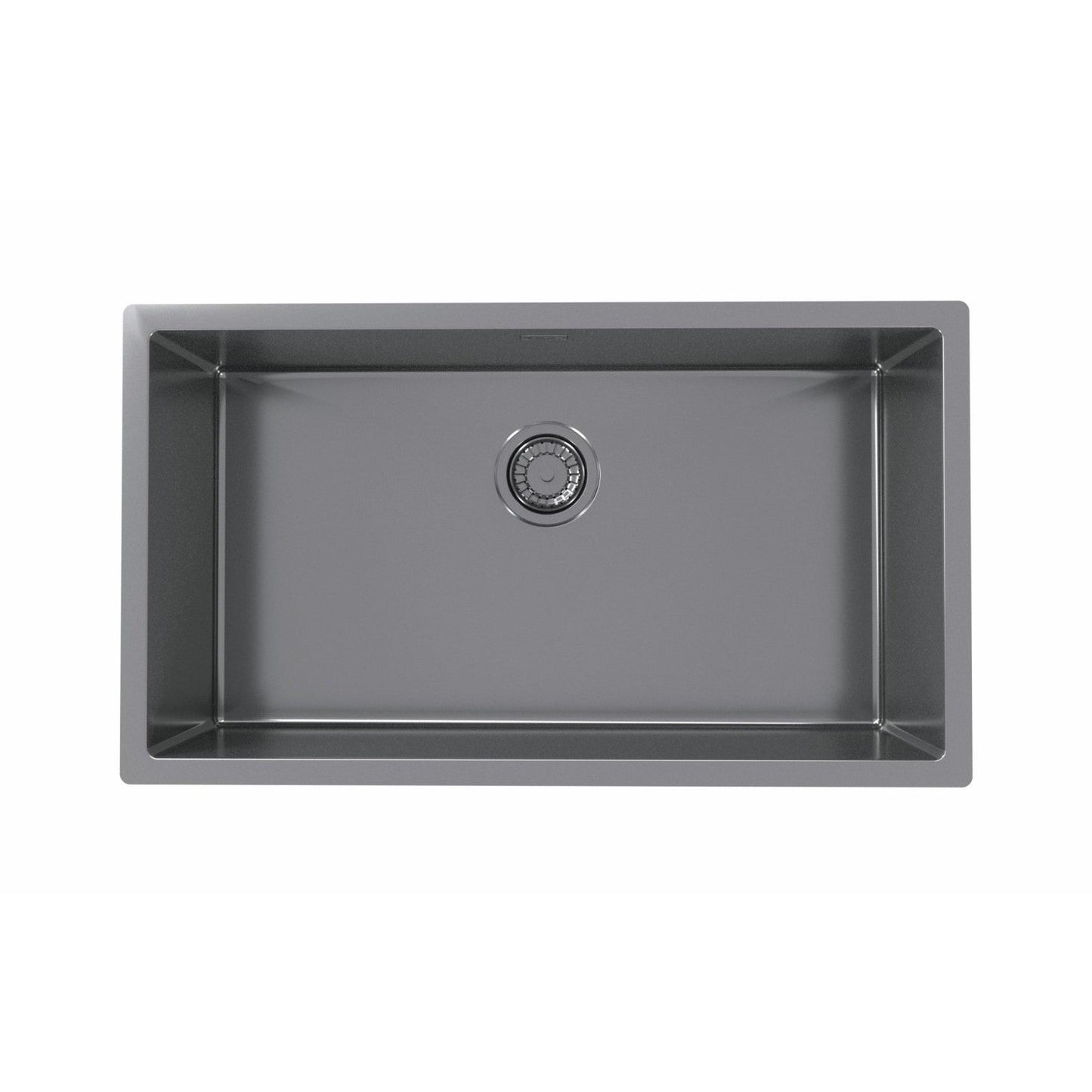 Alveus Monarch Quadrix 60 Sink For 800-900mm Cabinet In Single Bowl Anthracite 1122730N