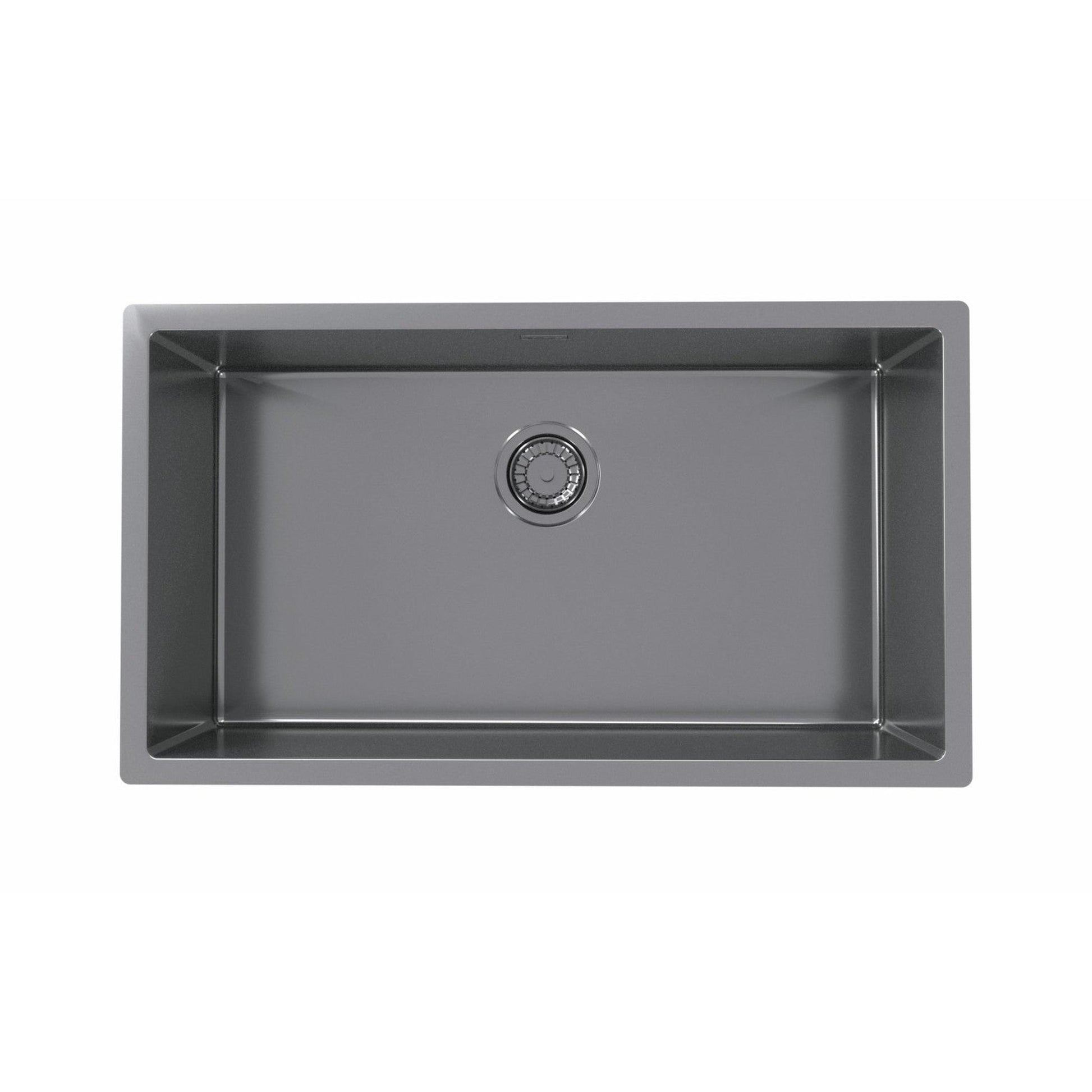 Alveus Monarch Quadrix 60 Sink For 800-900mm Cabinet In Single Bowl Anthracite 1122730N