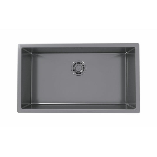 Alveus Monarch Quadrix 60 Sink For 800-900mm Cabinet In Single Bowl Anthracite 1122730N