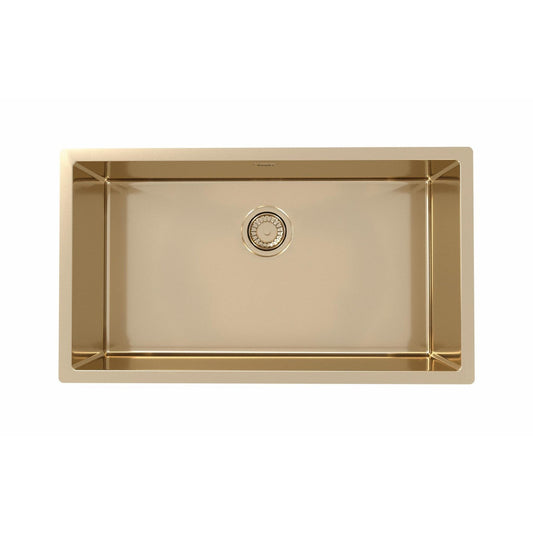 Alveus Monarch Quadrix 60 Sink For 800-900mm Cabinet In Single Bowl Bronze 1117479N