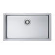 Alveus Monarch Quadrix 60 Sink For 800-900mm Cabinet In Single Bowl Stainless Steel 1092477N