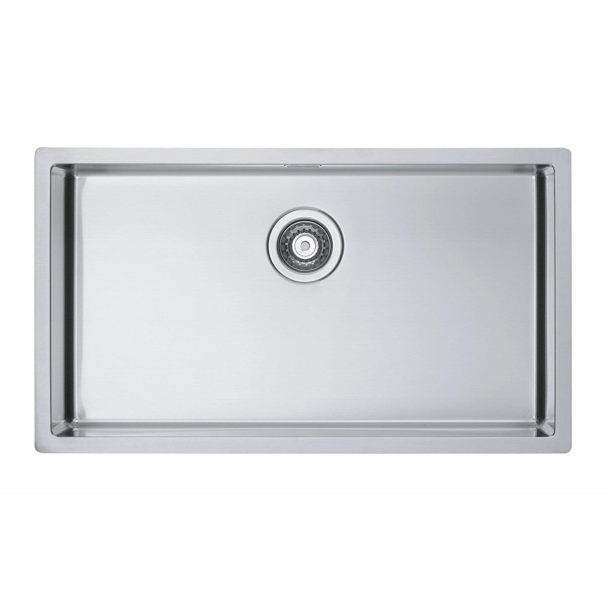 Alveus Monarch Quadrix 60 Sink For 800-900mm Cabinet In Single Bowl Stainless Steel 1092477N