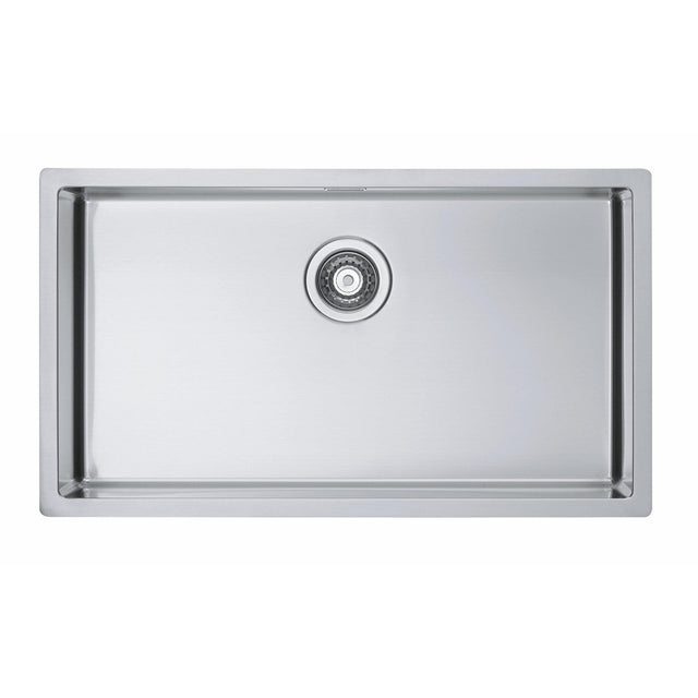 Alveus Monarch Quadrix 60 Sink For 800-900mm Cabinet In Single Bowl Stainless Steel 1092477N
