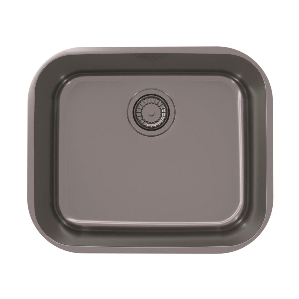 Alveus Monarch Variant 10 Undermount Sink For 800-900mm Cabinet In Single Bowl Anthracite