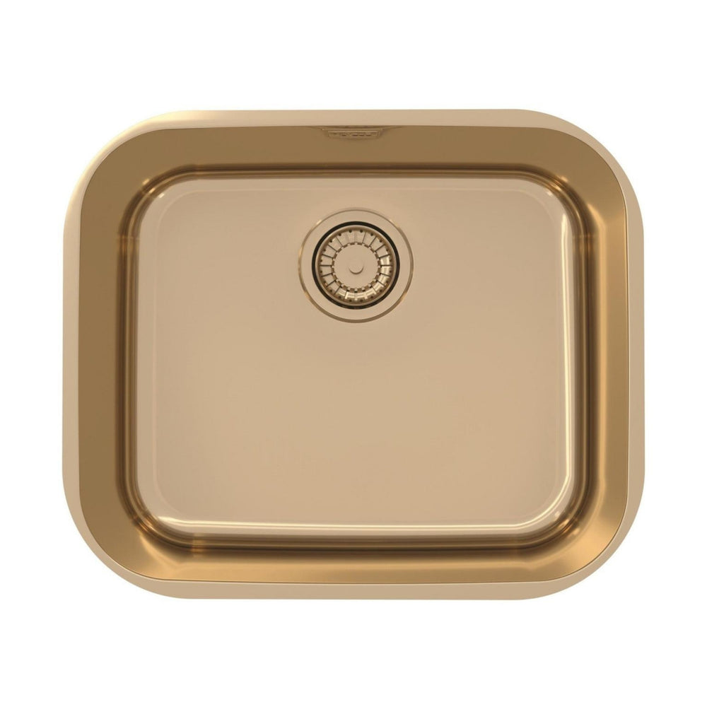 Alveus Monarch Variant 10 Undermount Sink For 800-900mm Cabinet In Single Bowl Bronze