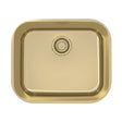 Alveus Monarch Variant 10 Undermount Sink For 800-900mm Cabinet In Single Bowl Gold