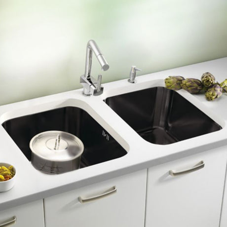 Alveus Monarch Variant 10 Undermount Sink For 800-900mm Cabinet In Single Bowl Life Style