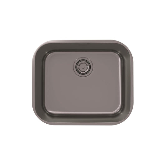 Alveus Monarch Variant 10 Undermount Sink For 300mm Cabinet In Single Bowl Anthracite 1113582N 