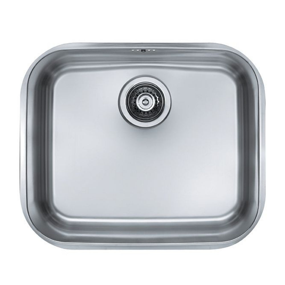 Alveus Monarch Variant 10 Undermount Sink For 600mm Cabinet In Single Bowl Stainless Steel