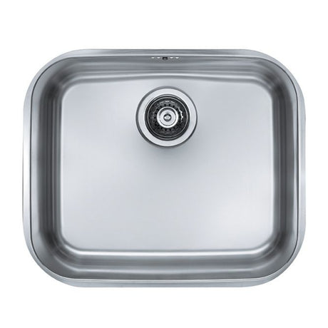 Alveus Monarch Variant 10 Undermount Sink For 600mm Cabinet In Single Bowl Stainless Steel