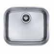 Alveus Monarch Variant 10 Undermount Sink For 600mm Cabinet In Single Bowl Stainless Steel 1145080N