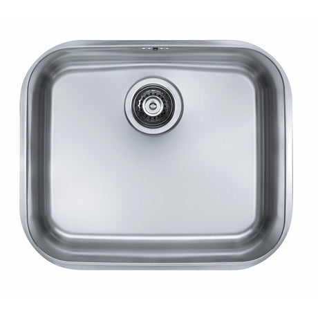 Alveus Monarch Variant 10 Undermount Sink For 600mm Cabinet In Single Bowl Stainless Steel 1145080N