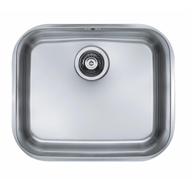 Alveus Monarch Variant 10 Undermount Sink For 600mm Cabinet In Single Bowl Stainless Steel 1145080N