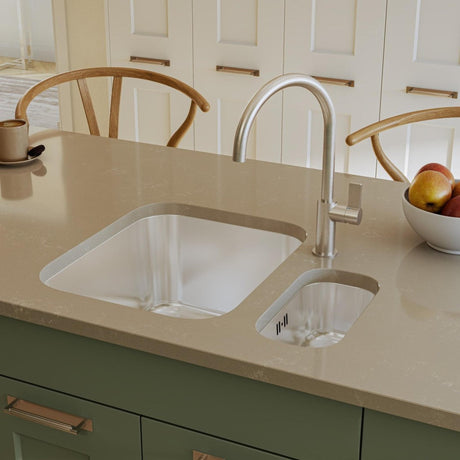 Alveus Monarch Variant 10 Undermount Sink For 800-900mm Cabinet In Single Bowl Copper 1113580N Lifestyle