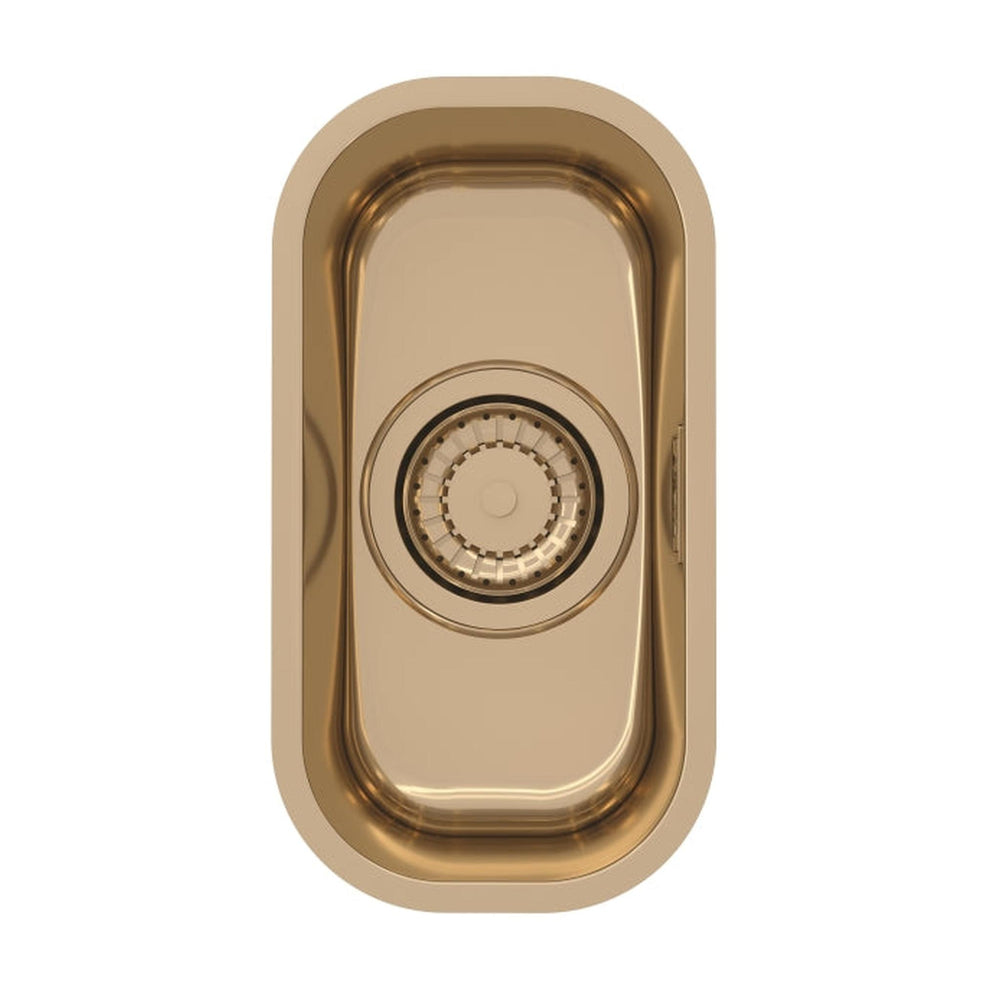 Alveus Monarch Variant 110 Undermount Sink for 400mm Cabinet in Single Bowl Bronze