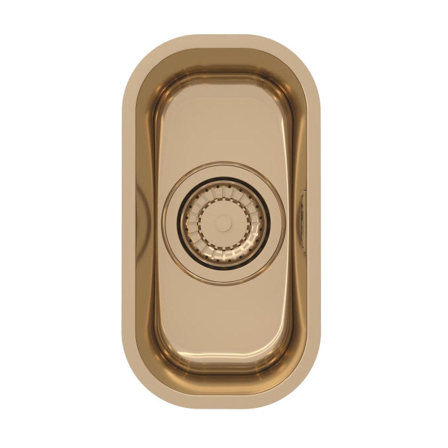 Alveus Monarch Variant 110 Undermount Sink For 400mm Cabinet In Single Bowl Bronze 1114242N