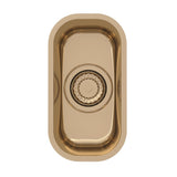 Alveus Monarch Variant 110 Undermount Sink For 400mm Cabinet In Single Bowl Bronze 1114242N