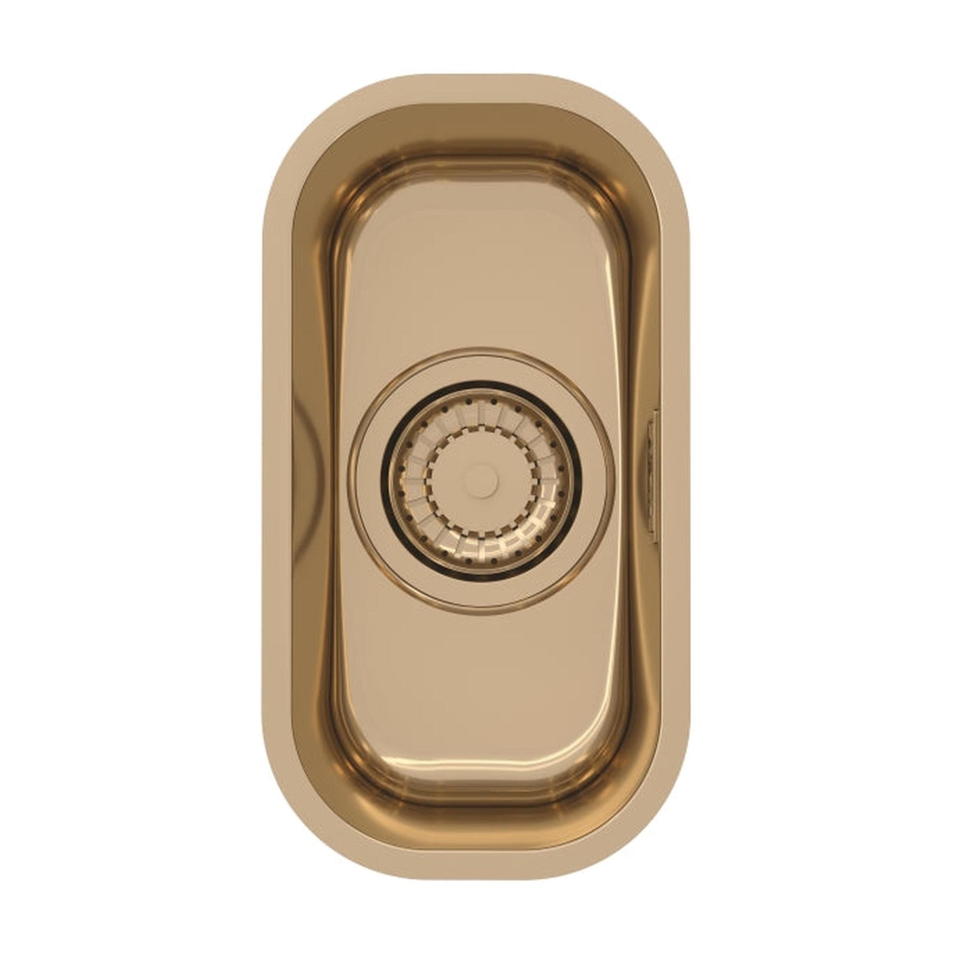 Alveus Monarch Variant 110 Undermount Sink For 400mm Cabinet In Single Bowl Bronze 1114242N