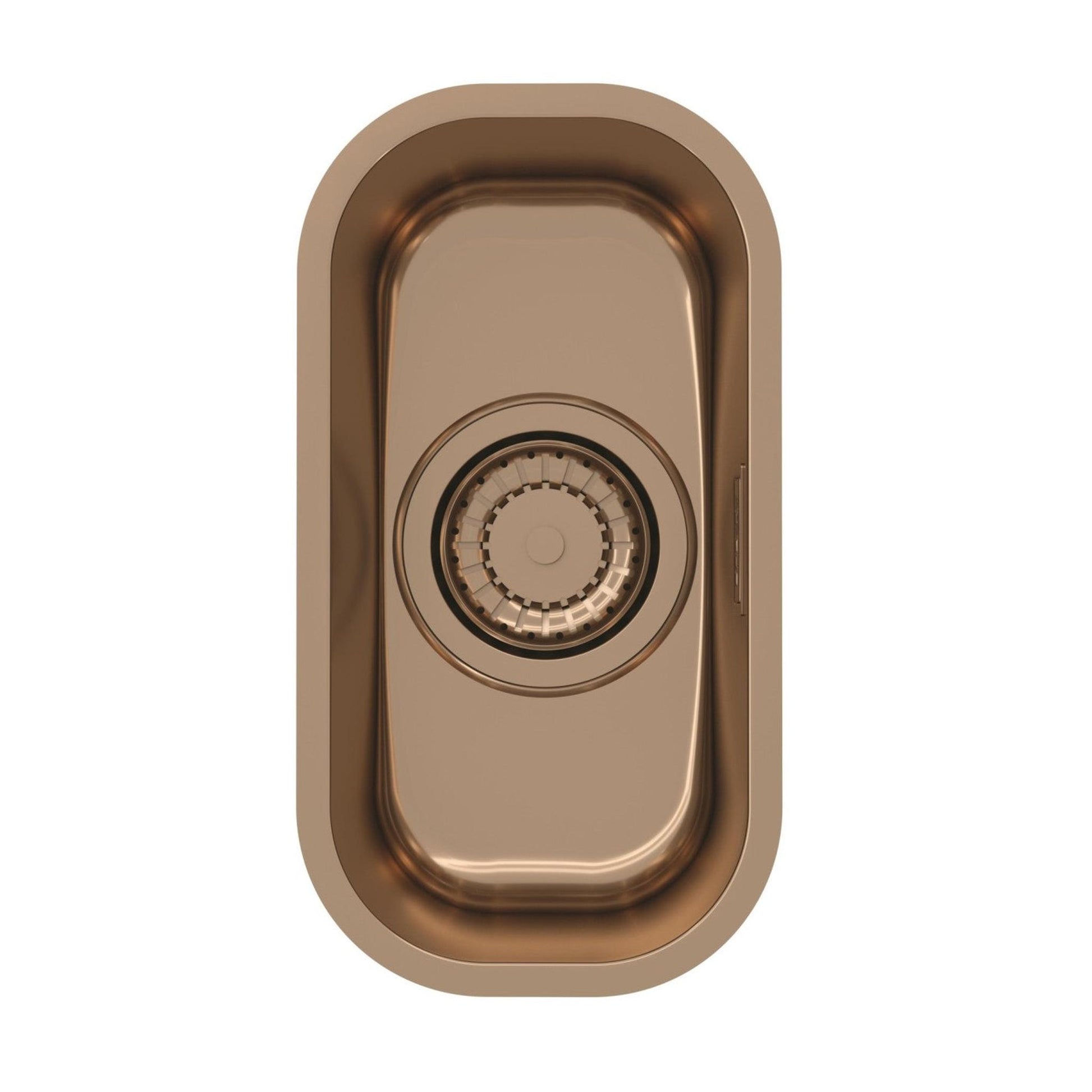 Alveus Monarch Variant 110 Undermount Sink For 400mm Cabinet In Single Bowl Copper 1114241N