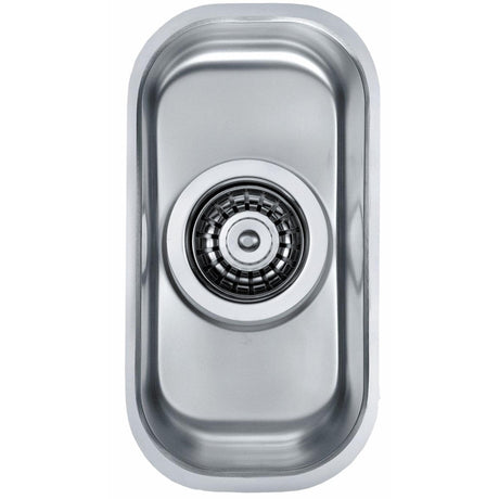 Alveus Monarch Variant 110 Undermount Sink For 600mm Cabinet In Single Bowl Stainless Steel 1145082N