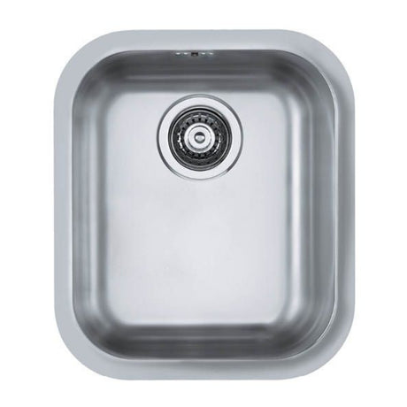 Alveus Monarch Variant 40 Undermount Sink For 600mm Cabinet In Single Bowl Stainless Steel