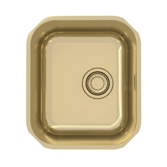Alveus Monarch Variant_40 Undermount Sink for 300mm Cabinet in Single Bowl Gold